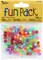 CousinDIY Fun Pack Acrylic Alphabet Beads-Round Transparent 140/Pkg